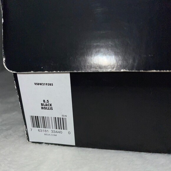 New Directions Belk Hollis Stretch Tie Sock Booties Black Suede Boot Women's 8.5 - Picture 11 of 11